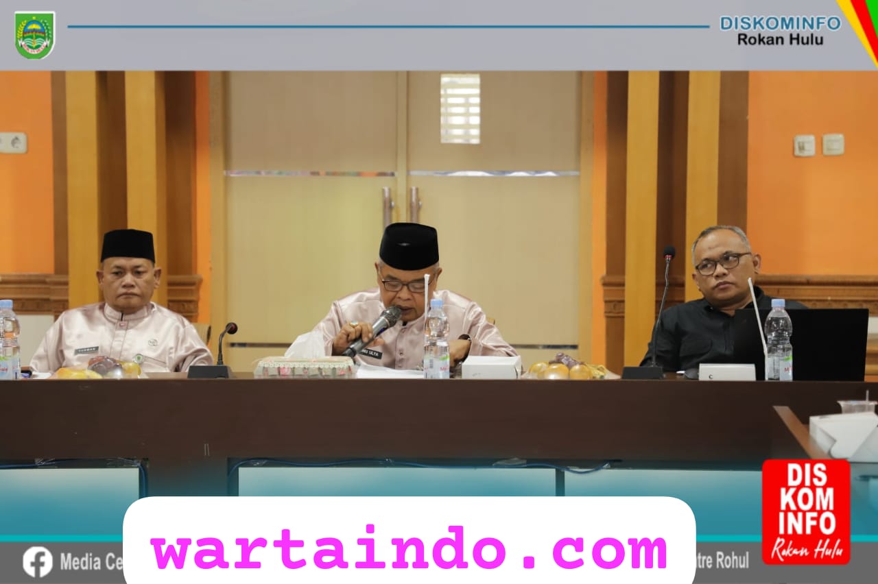 Penyusun rancangan serta kasubag perencana badan dan dinas dilingkungan Pemda Rohul 